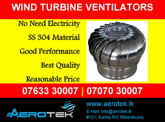 VENTILATION FANS SUPPLIER IN SRI LANKA