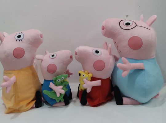 Handmade Character Soft Toys Peppa Pig Family