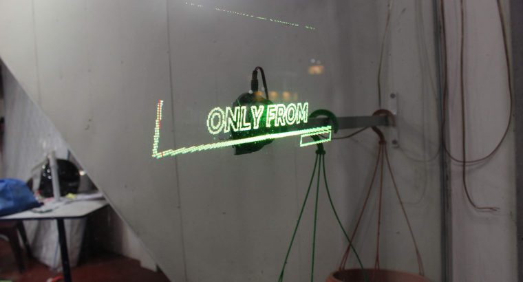 Hologram Fan Projector