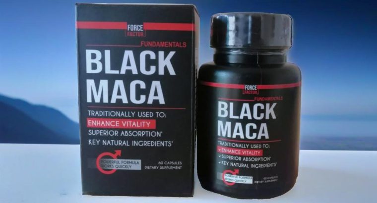 Force Factor Black Maca 60 Capsules in Sri Lanka