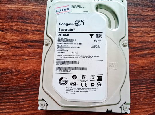 2TB Hard Disk Drive