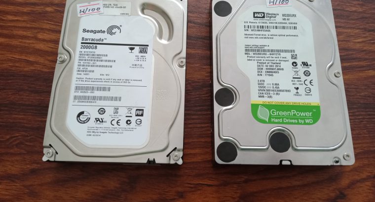 2TB Hard Disk Drive
