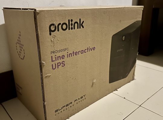 UPS Prolink PRO1201SFC UPS with Warranty – Brand New