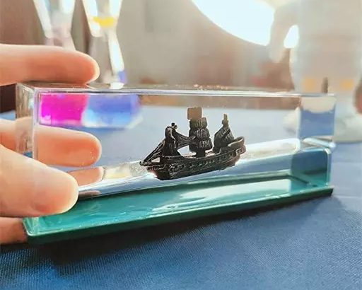 Ship Wave Cruise Ship Decoration