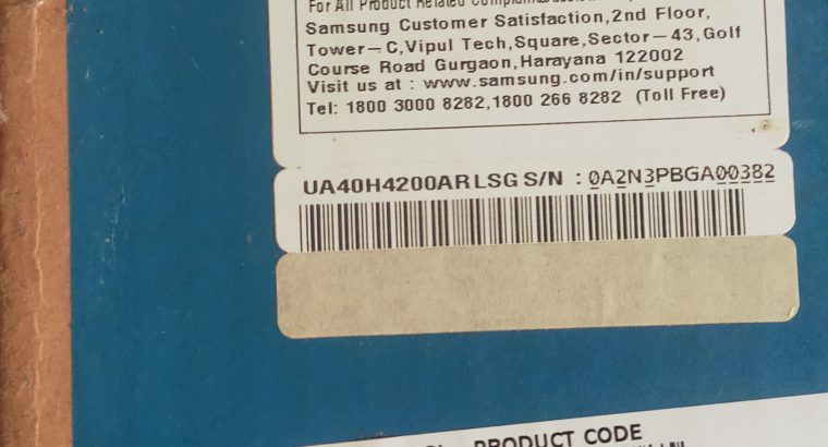 Samsung LED TV 40″ HD