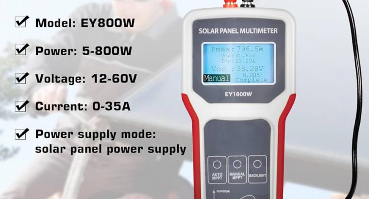 Discover Premier Solar Panel Tester in Sri Lanka