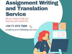 Assignment Writing and Translation Service