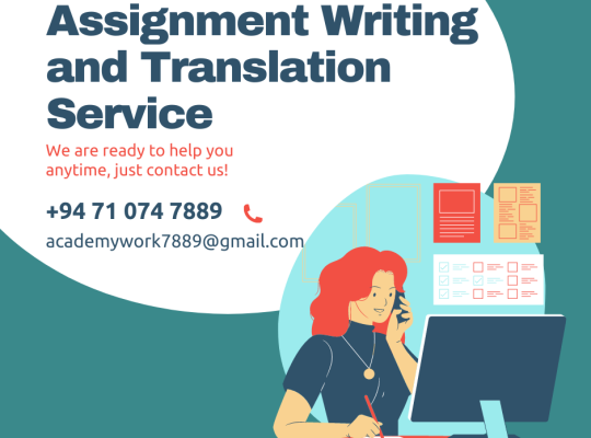 Assignment Writing and Translation Service