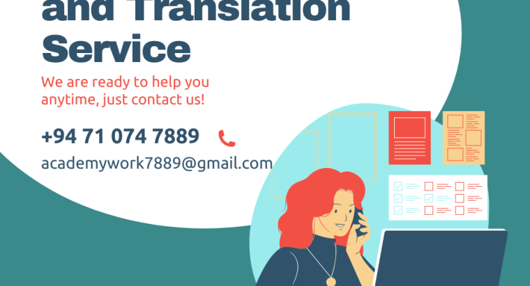 Assignment Writing and Translation Service