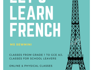 French class from Grade 1 to GCE A/L