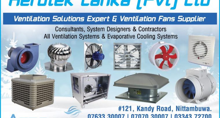 Ventilation Company in Sri Lanka