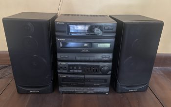 Sansui Audio setup. (Radio tuner and cassette play