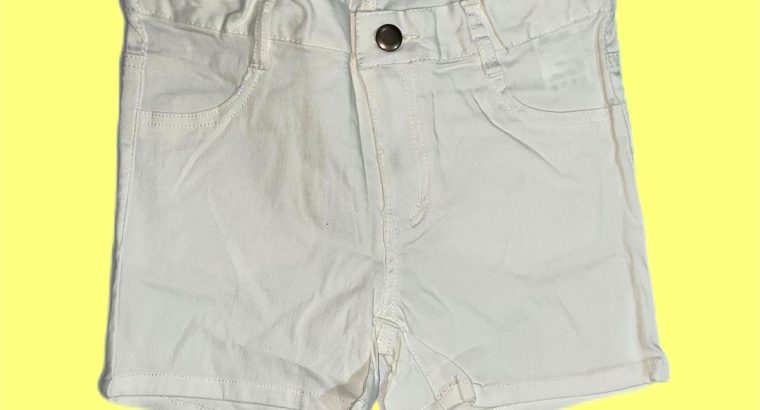 Ladies Short – White