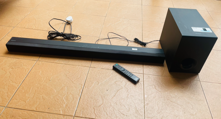 Sony Sound bar speaker system with Subwoofer (WCT8