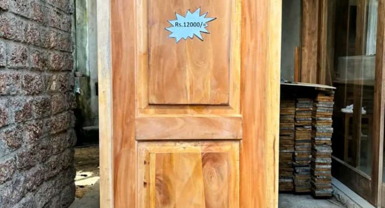 New Wooden Door