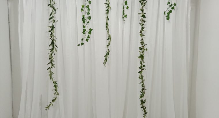 Wedding decoration items up for sale