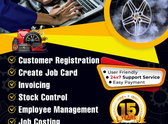 Vehicle Service Center Management System