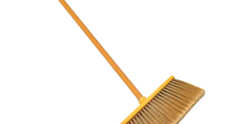Plastic Upright Broom (Length 10.5″ Width 2″)