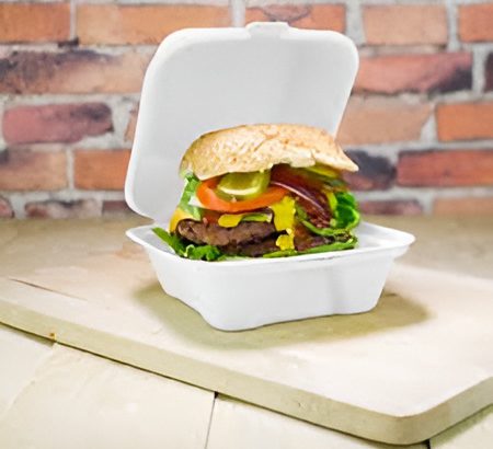 Burger And Bento Cake Box 6x6inches