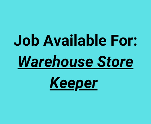 Warehouse Store Keeper