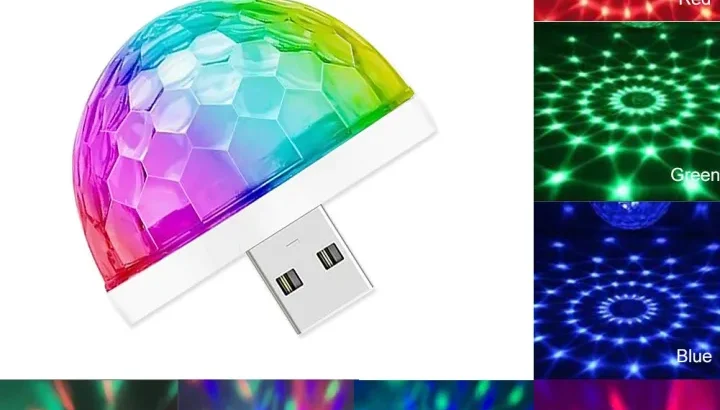Stage DJ RGB Strobe Magic Ball LED Disco...