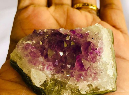 Natural Genuine Amethyst Crystal Cluster