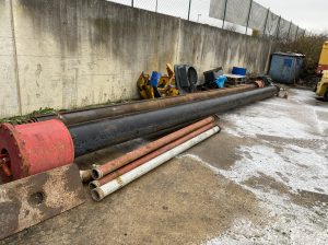 Piling Rig with tools for sale