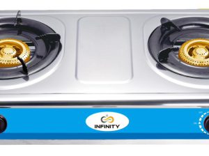 Infinity Double Burner Gas Cooker