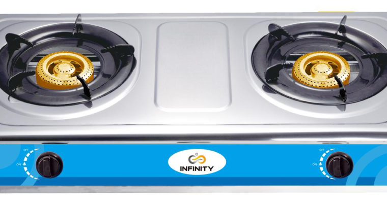 Infinity Double Burner Gas Cooker