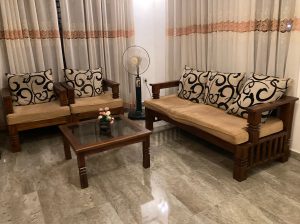 Teak chair set