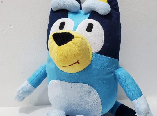 Handmade Character Soft Toys Bluey and Bingo