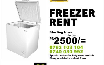 Chest Freezer Rent