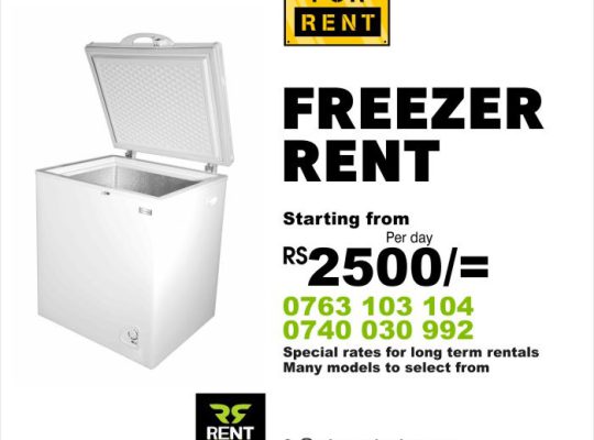 Chest Freezer Rent