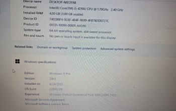 I5 Acer extensa urgent sale