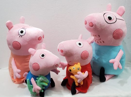 Handmade Character Soft Toys Peppa Pig Family