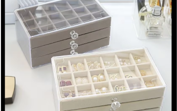 Acrylic Three Drawer Jewellery Organizer P04985