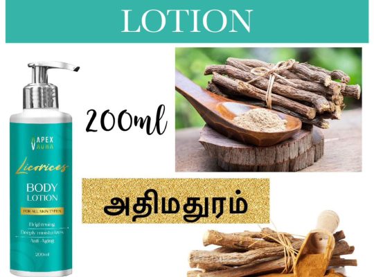 Licorices Body Lotion and Licorices Face Cream