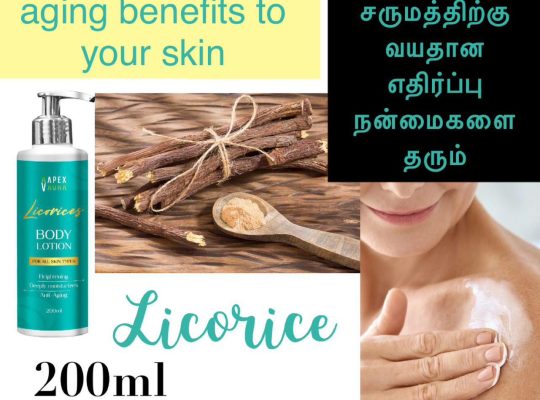 Licorices Body Lotion and Licorices Face Cream