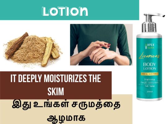 Licorices Body Lotion and Licorices Face Cream