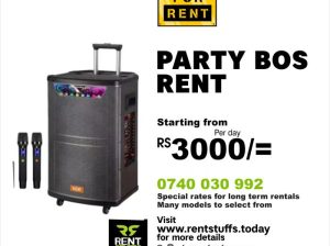 Party box Rent