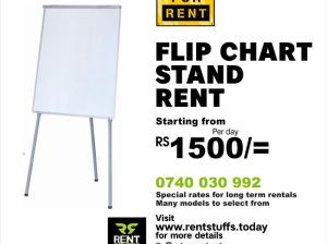 Flip chart with Stand for rental