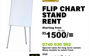 Flip chart with Stand for rental
