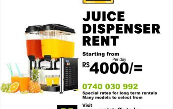 Juice machine for Rent