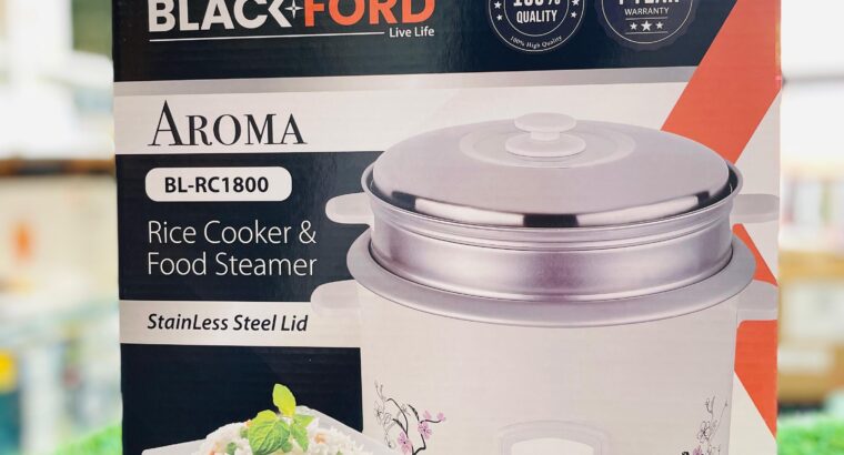 🔴Black Ford Rice Cooker 1.8L
