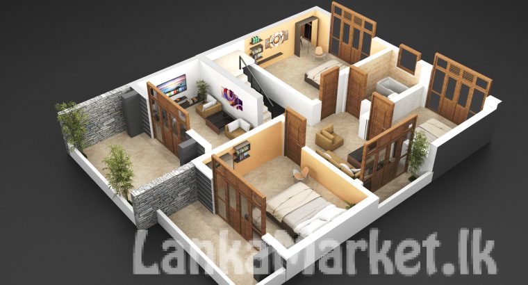 නිස්කලංක පරිසරයක අනගි නිවසක් විකිනීමට