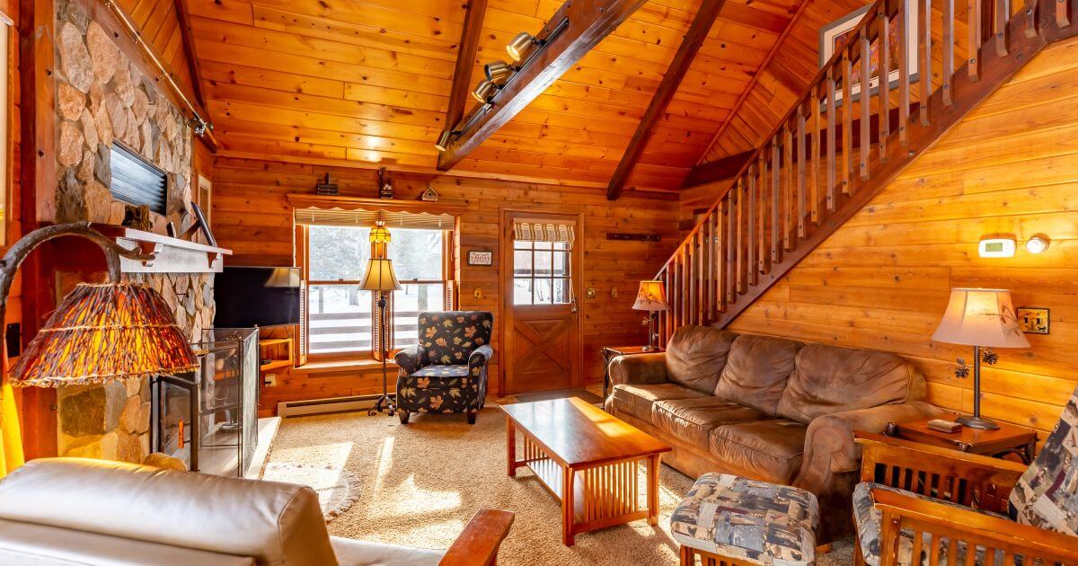 Steep Mountain Cabin Retreat, 3 Bed Scenic Views Fireplace