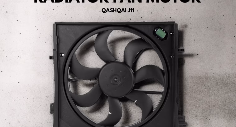 Nissan Qashqai Radiator Fan Motor