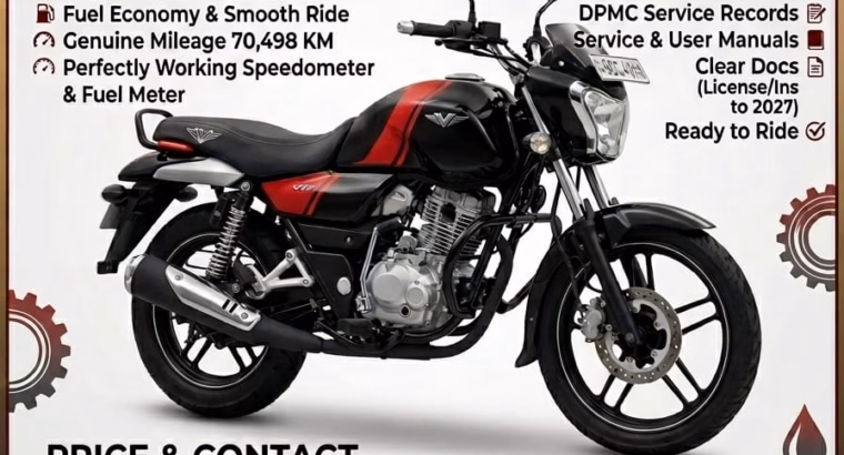 BAJAJ V15 FOR SALE – (BGC -4###)