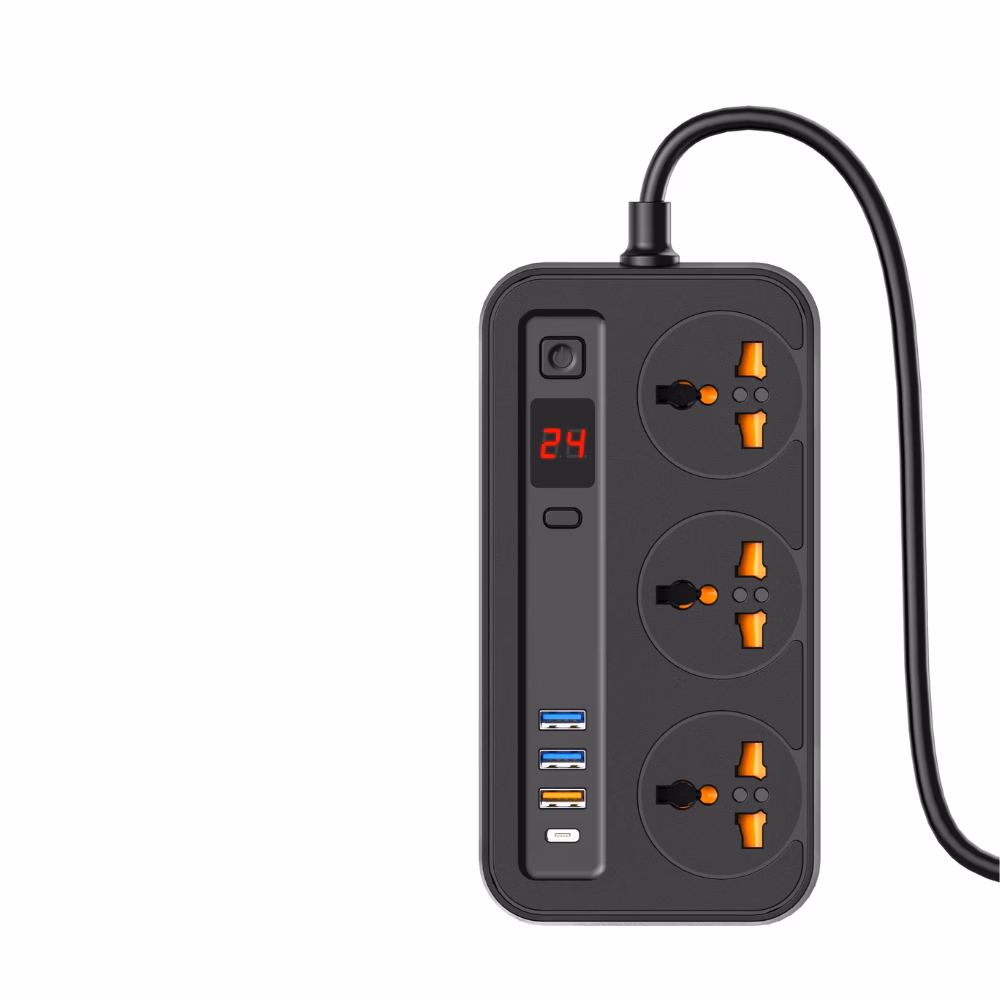 Aspor A505PD Smart IQ Safety Stable Socket 20W - Black