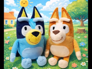 Handmade Character Soft Toy Bluey Bingo